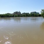Zusammenfluss Red River und Assiniboine River