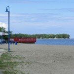 Strand am Winnipeg See in Gimli