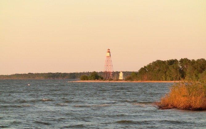 Leuchtturm von Hecla Island