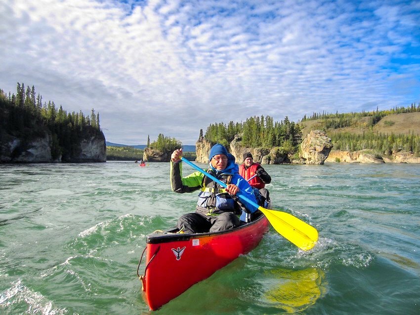 yukon River Kanutour_ yukon River Kanutour_