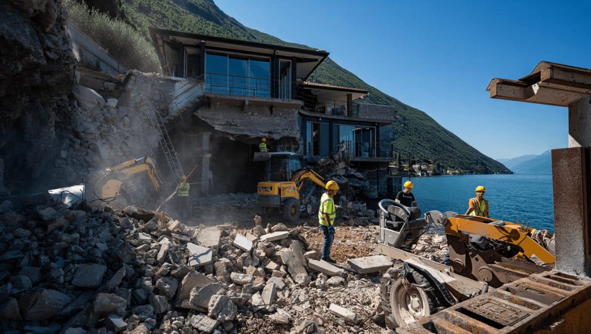 Für 2,3 Millionen Euro gekauft: Berühmtes Gebäude am Gardasee wird teilweise abgerissen