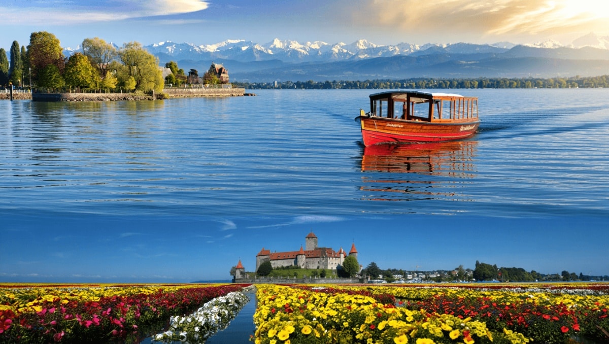 Alpenblick, Blumeninseln, älteste Burg: Neun Highlights am Bodensee
