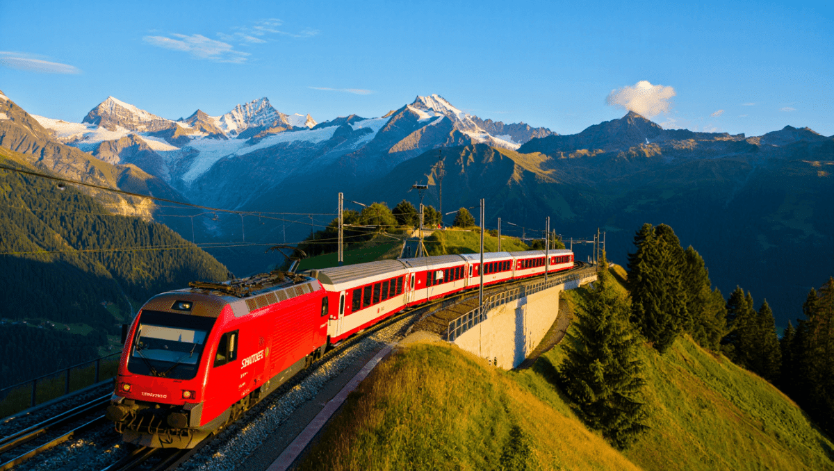 Auf Schienen ins Hochgebirge Alpine Zugkreuzfahrt: «Grand Train Tour» in der Schweiz
