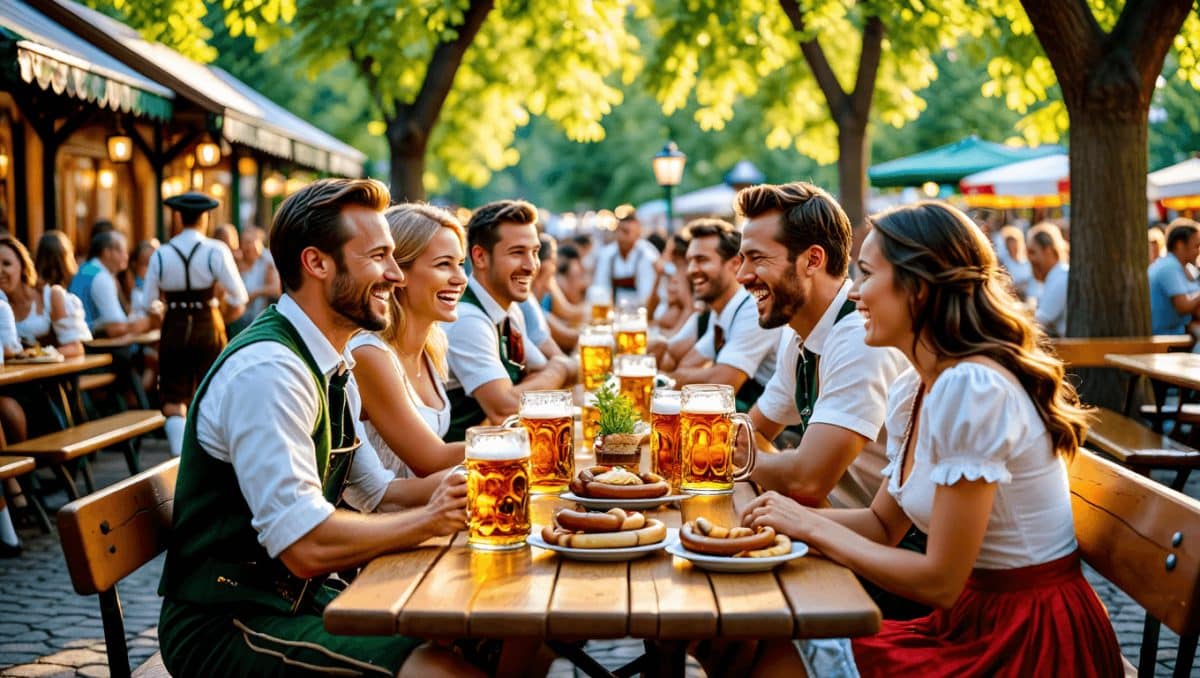 Münchner Biergarten, Bayern