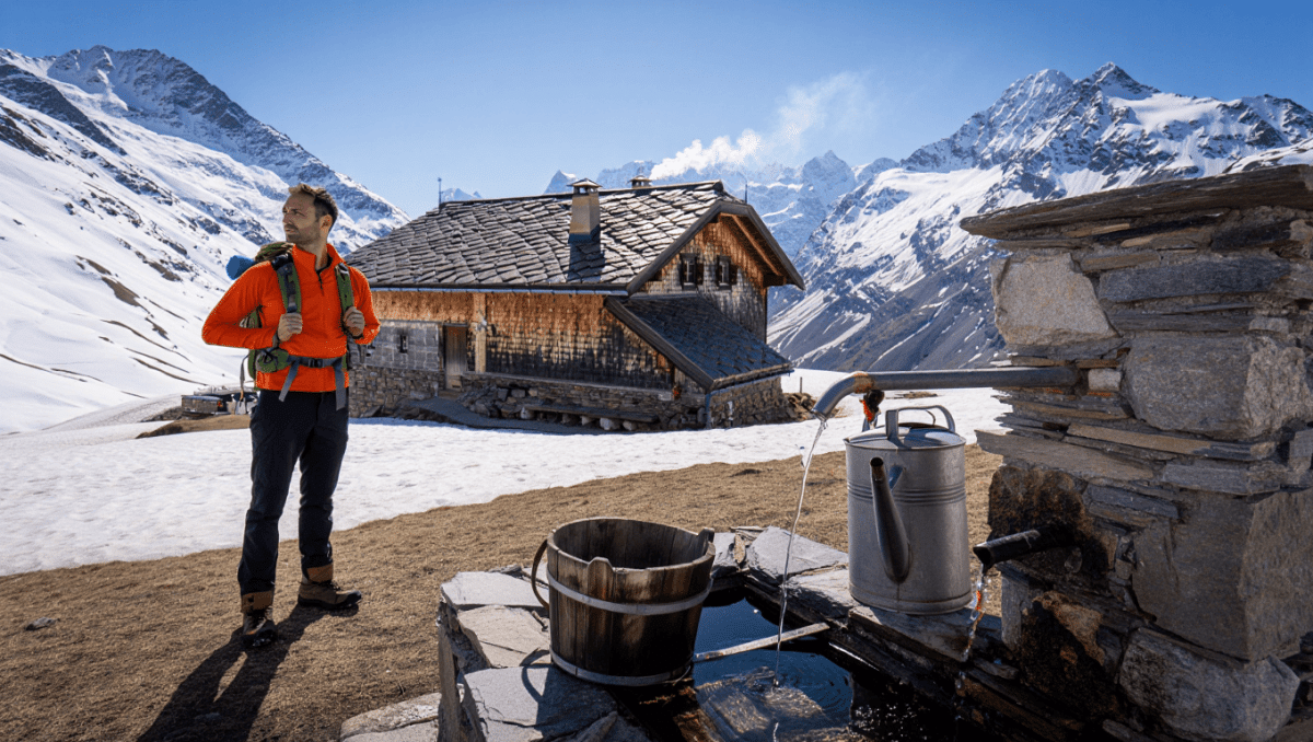 Situation in den Alpen Wasser knapp auf den Berghütten - was Wanderer tun sollten