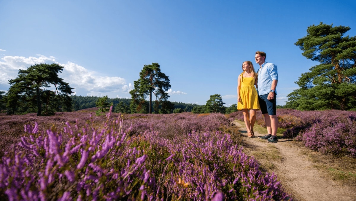 Blick auf die L&uuml;neburger Heide
