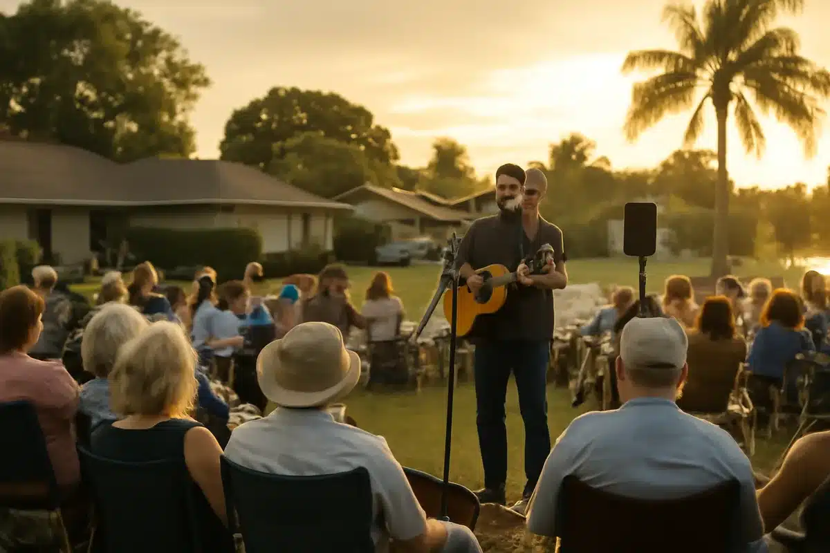 Island Hopper Songwriter Fest bringt Künstler in Wohnviertel und an die Küste — Das Island Hopper Songwriter Fest findet vom 18. bis 27. September 2026 statt und umfasst mehr als 60 Auftritte von bekannten Singer-Songwritern. Das Festival verwandelt Südwest-Florida in eine