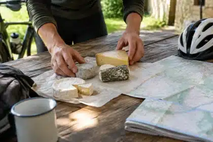Diese europäische Käseroute führt per Rad oder Auto zu Hofläden und Klöstern, die Cheddar herstellen